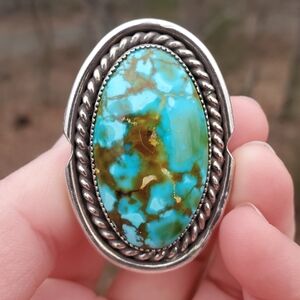 Pilot Mountain Turquoise Ring